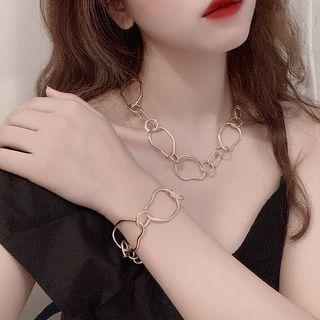 Irregular Chunky Chain Necklace / Bracelet
