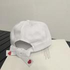 Embroidery Bow-accent Baseball Cap
