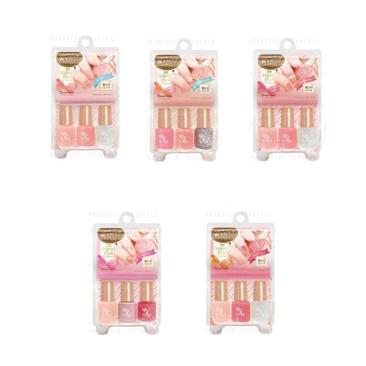 Lucky Trendy - Beauty World Sugary Pink Nail Set