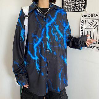 Lightening Print Shirt