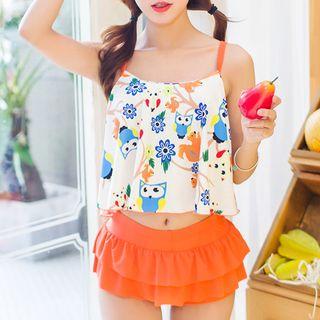 Owl Print Bikini
