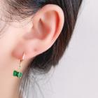 Cube Earring / Clip On Earring