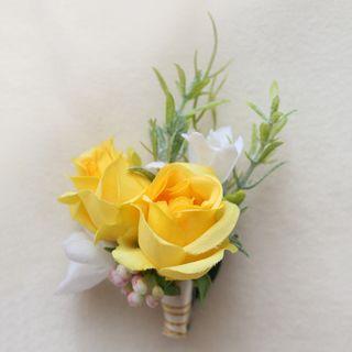 Flower Hair Comb / Wedding Corsage