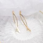 Fringed Dangle Earring E2490 - 1 Pair - Gold - One Size
