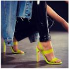 Fluorescent High Heel Sandals