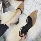 Lace Pointy-toe Flats