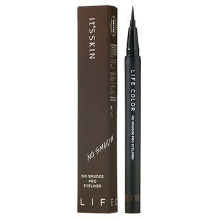 Its Skin - Life Color No Smudge Pro Eyeliner - 2 Colors #02 Brown