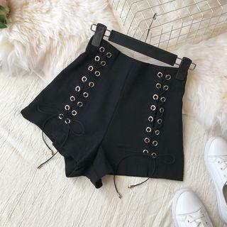 Lace Up Detail Shorts