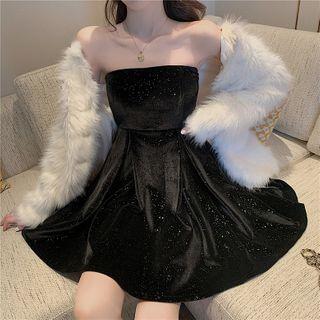 Strapless Mini A-line Dress / Midi A-line Dress
