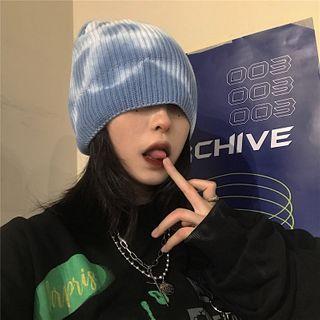 Tie-dyed Knit Beanie