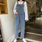 Crop Straight Fit Jumper Jeans