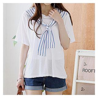 Mock Two Piece Top