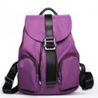 Paneled Nylon Backpack