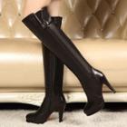 High Heel Over The Knee Boots
