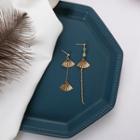 Fan Non-matching Drop Earring