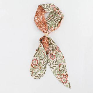 Print Light Scarf Orange - One Size