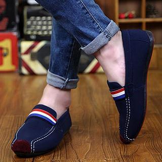 Striped Loafers