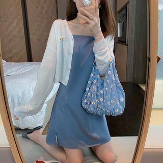 Flower Accent Light Jacket