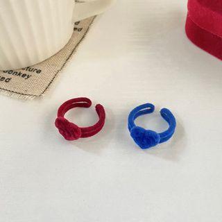 Flocking Heart Open Ring