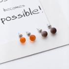 Bead Stud Earring
