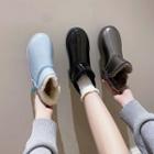 Platform Faux Fur-lined Snow Boots