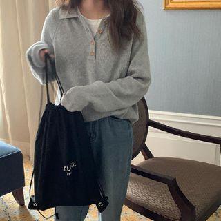 Polo Sweater Gray - One Size