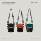 Two-tone Lettering Crossbody Bag