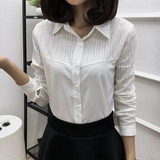 Long Sleeve Panel Shirt