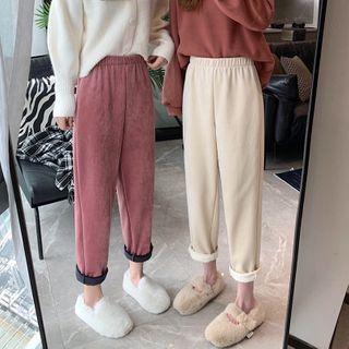 High-waist Straight Cut Loose Fit Pants