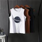 Rhinestone Planet Tank Top