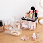 Transparent Plastic Makeup Brush Organizer As Shown In Figure - One Size