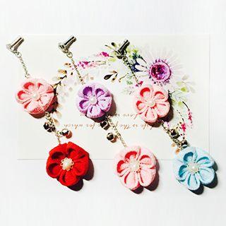 Flower Dangling Earphone Plug