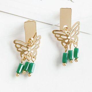 Cutout Butterfly Stud Earring