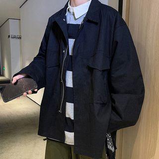 Chest Pocket Zip Jacket