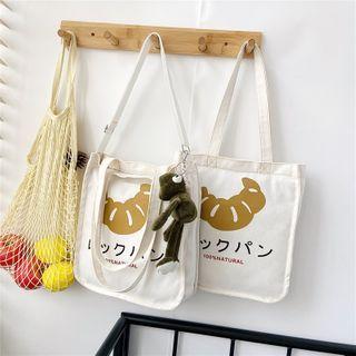 Bread Print Tote Bag