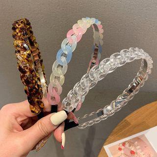 Chunky Chain Acrylic Headband