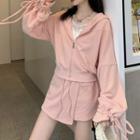 Zip Hoodie / Short-sleeve T-shirt / Skort