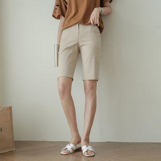 Slim-fit Bermuda Shorts