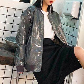 Patent Zip Jacket / Coat