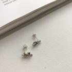925 Sterling Silver Knot Earring E148 - Knot Earring - Silver - One Size