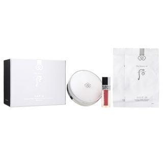 The History Of Whoo - Gongjinhyang Seol Radiant White Moisture Cushion Foundation #21 Special Set 4 Pcs