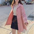 Tie-waist Button-up Jacket