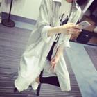 Collared Long-sleeve Light Jacket