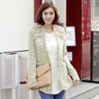 Fringed Tweed Jacket