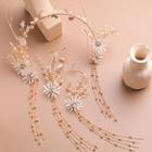 Wedding Head Piece / Earring / Set