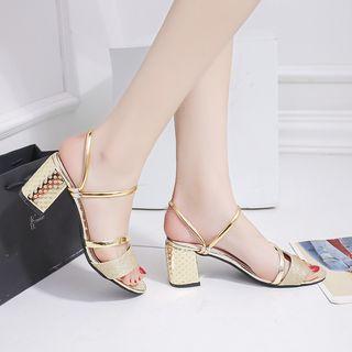 Two-way Chunky-heel Sandals