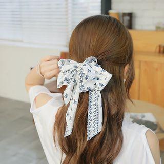 Faux-pearl Patterned Hair Barrette