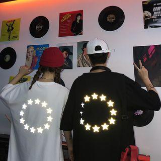Reflective Star Short-sleeve T-shirt