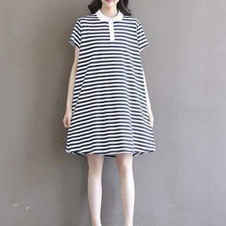 Knit Striped Dress