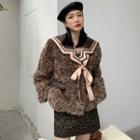 Collar Faux Shearling Jacket